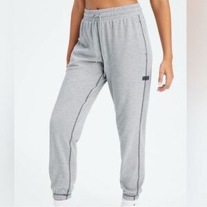 Fabletics Gray Go-To Waffle Knit
Drawstring Pocket Joggers